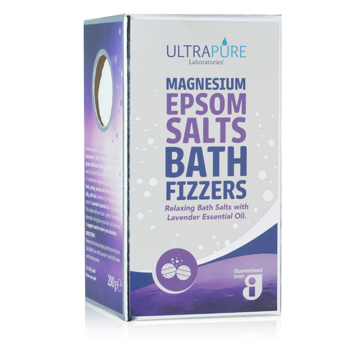 Magnesium epsom salts bath frizzers