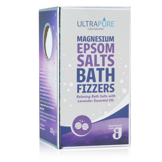 Epsom Salts Bath Fizzers with Lavender