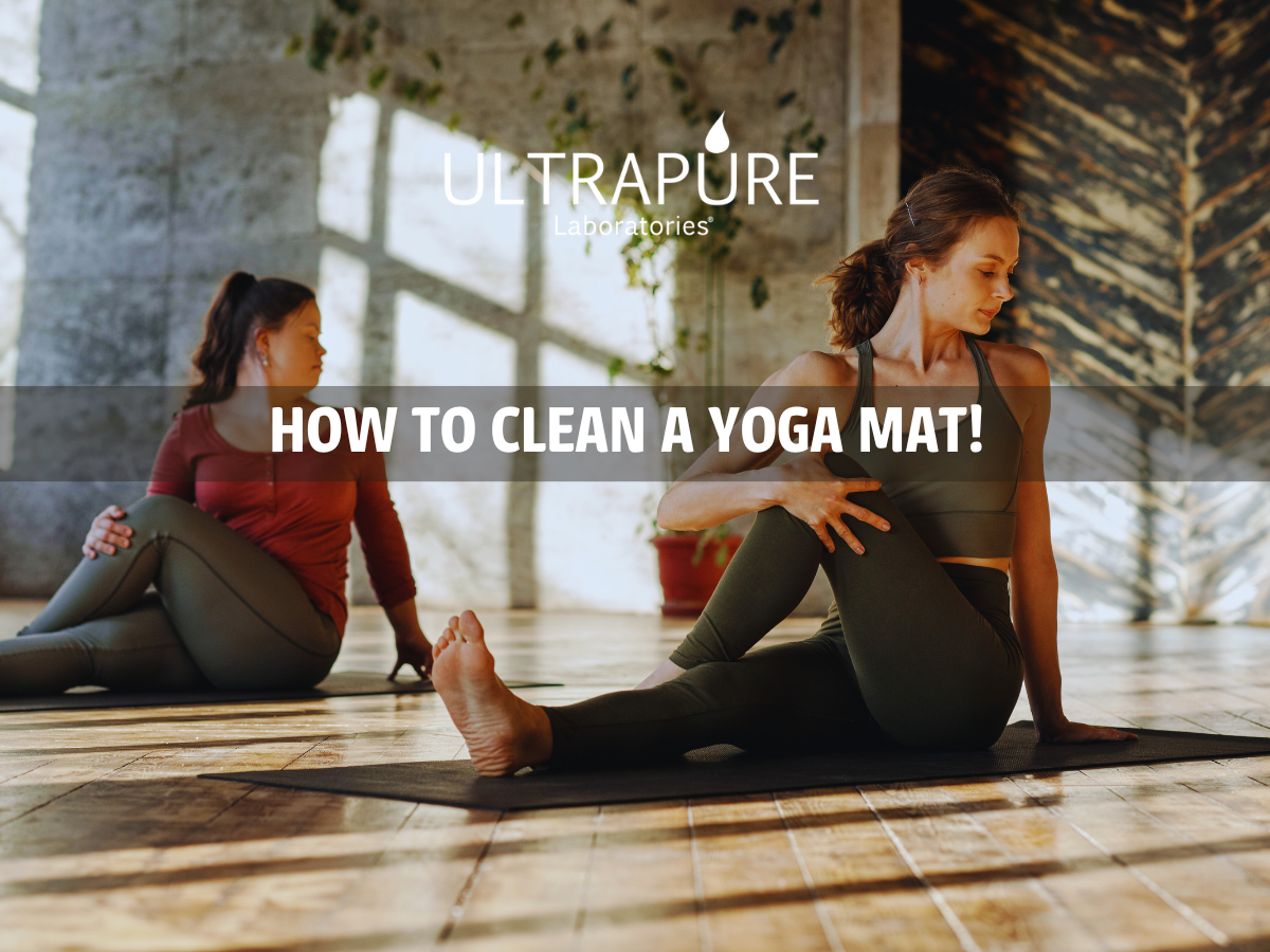 How to clean a yoga mat 
